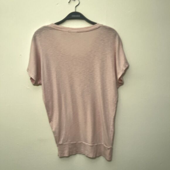 Saint Tropez West Women’s Modal Knit Bat Wing Crewneck Tee, Pink- XS - Picture 7 of 8